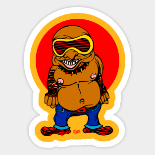 Creepy Dude Sticker